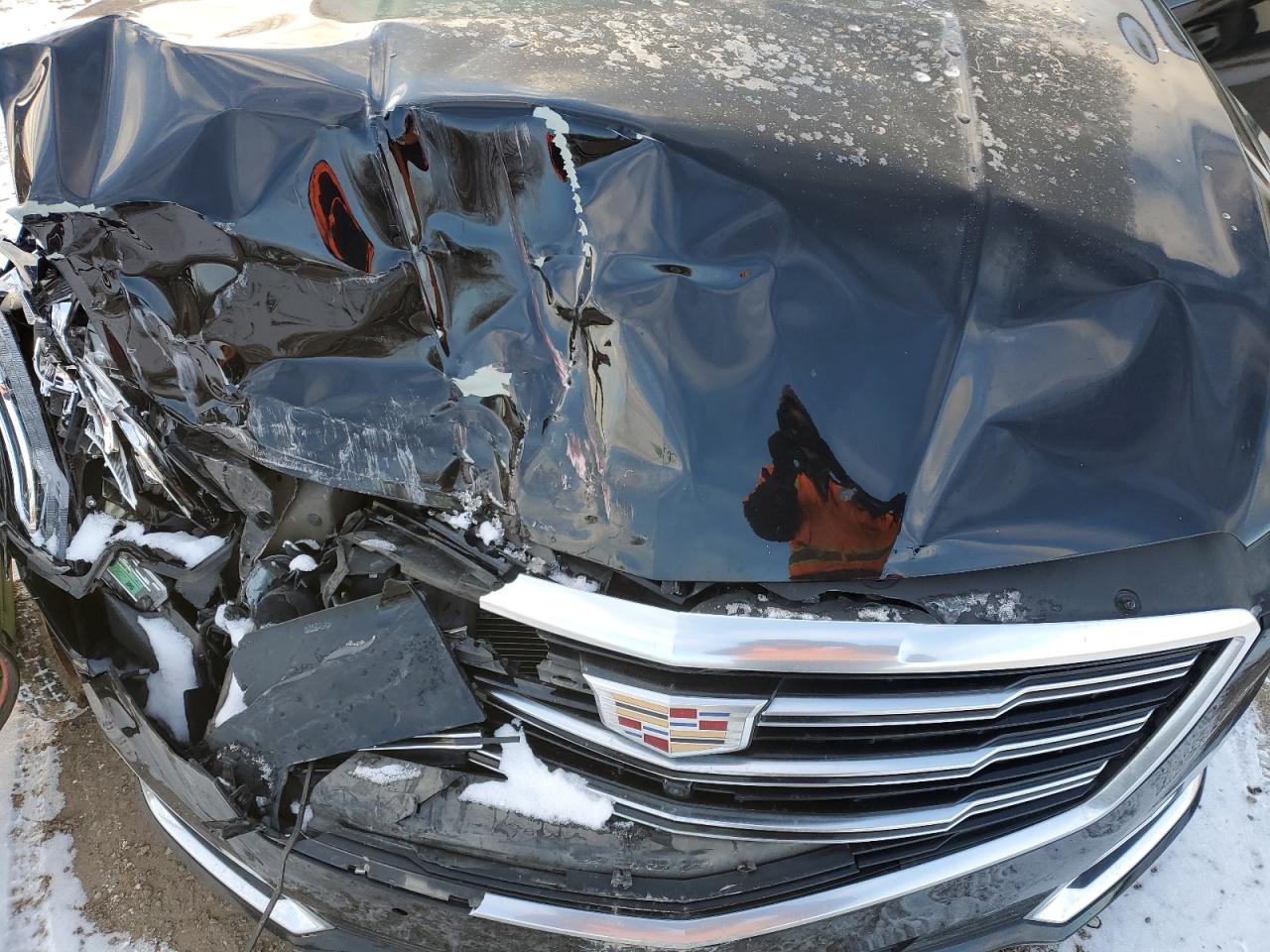 2019 Cadillac XTS VIN 2G61N5S33K9128433 Copart auction photo, front end / minor dent/scratches damage thumbnail 12