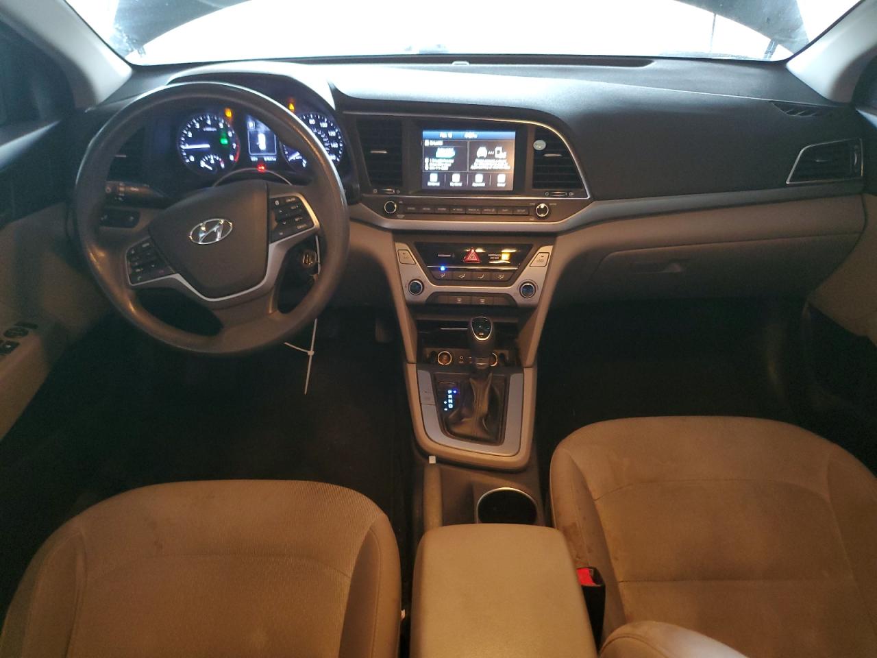 2018 Hyundai Elantra VIN 5NPD84LF1JH240096 Copart auction photo, rear end / front end damage thumbnail 8