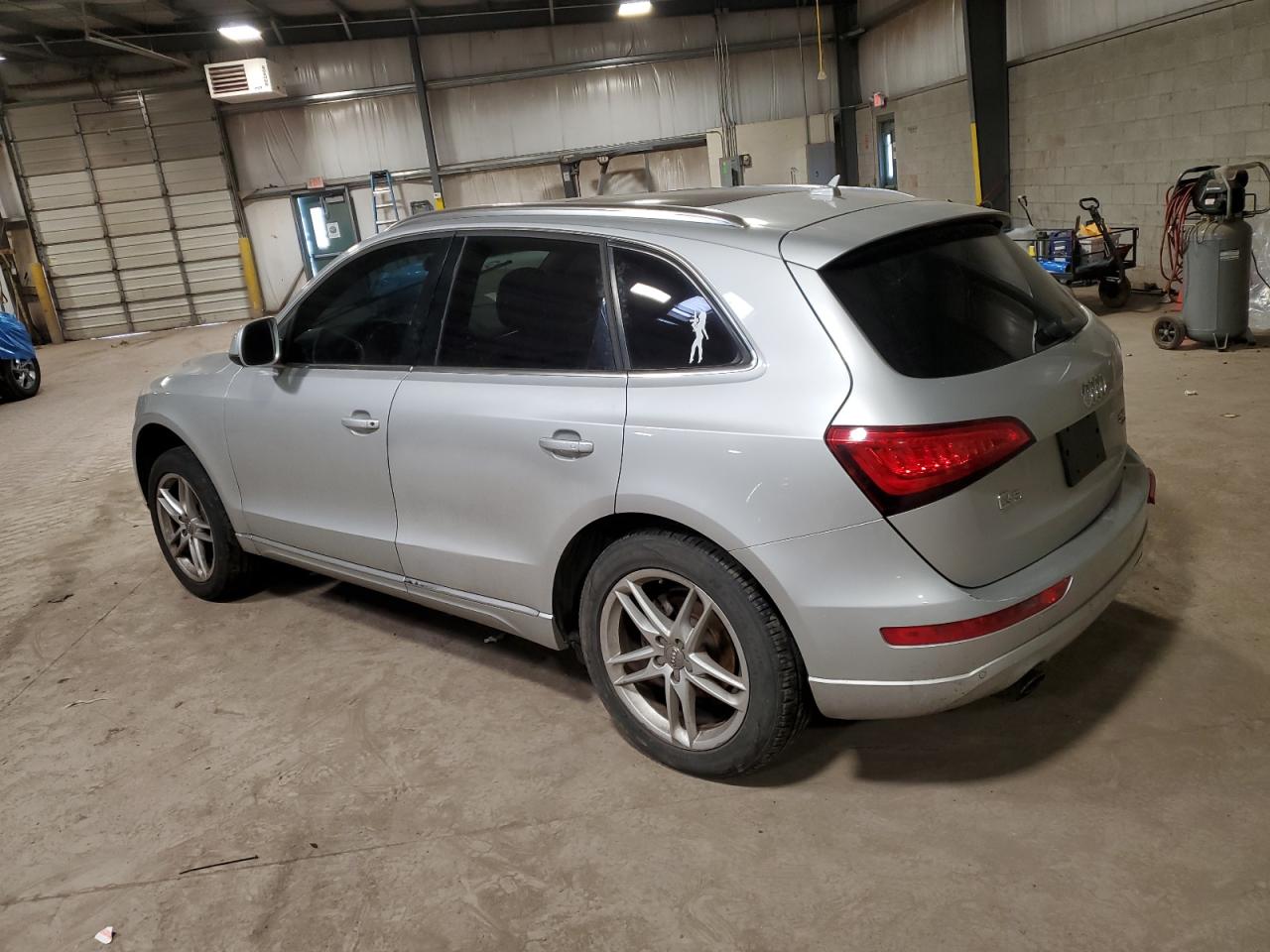 2014 Audi Q5 VIN WA1LFAFP3EA024844 Copart auction photo, side damage thumbnail 2
