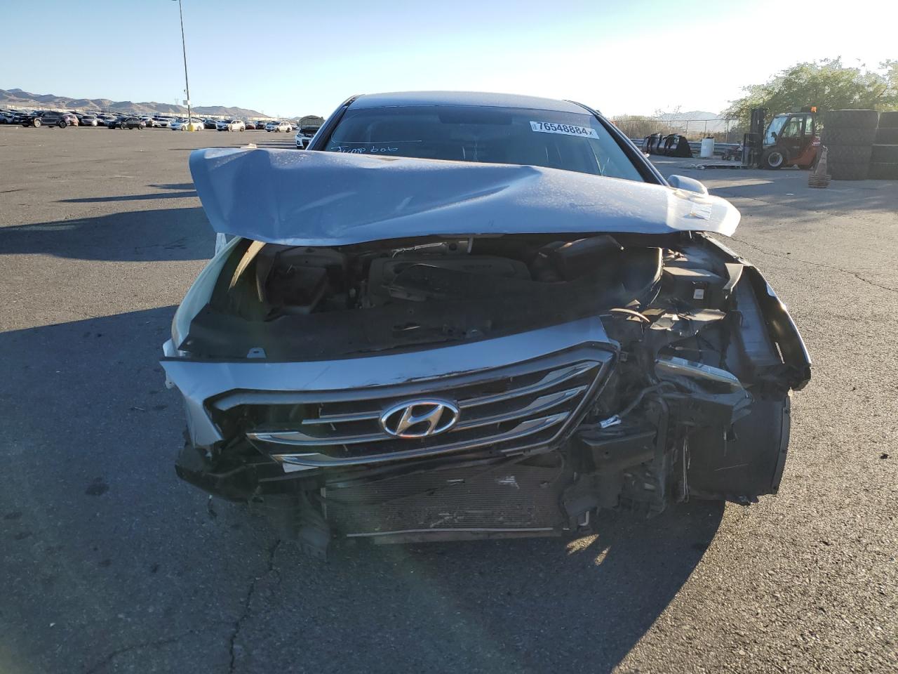 2015 Hyundai Sonata VIN 5NPE34AF4FH231745 Copart auction photo, front end damage thumbnail 5