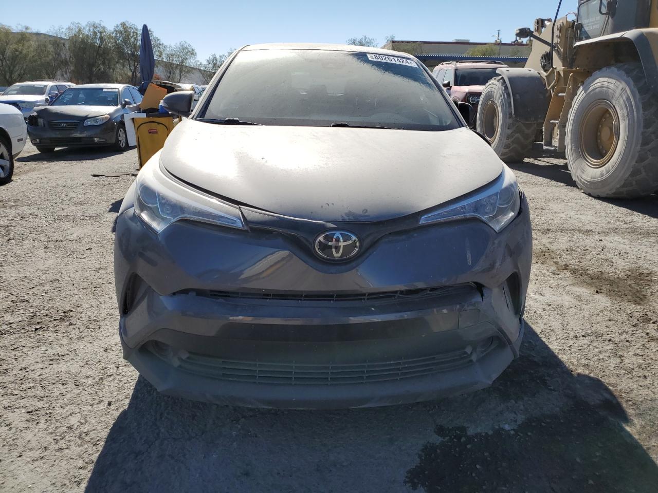 2019 Toyota C-HR VIN JTNKHMBX8K1032285 Copart auction photo, front end / rear end damage thumbnail 5