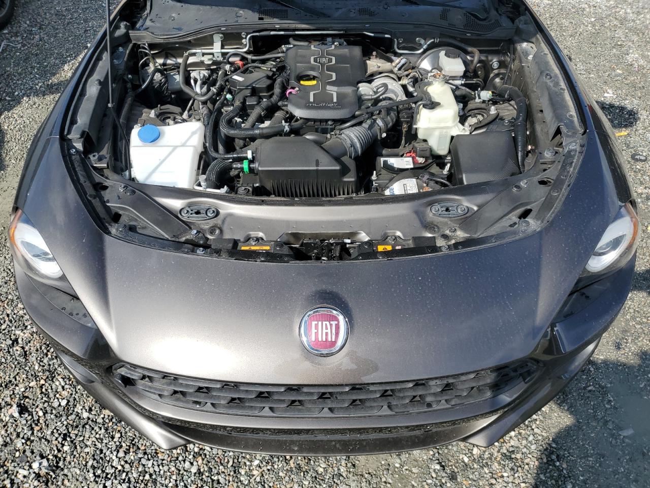 2017 Fiat 124 Spider VIN JC1NFAEK5H0105159 Copart auction photo, rear end damage thumbnail 11