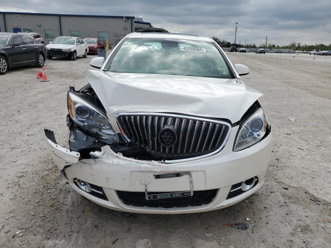 2013 Buick Verano VIN 1G4PR5SK0D4111609 Copart auction photo, front end / rear end damage thumbnail 5