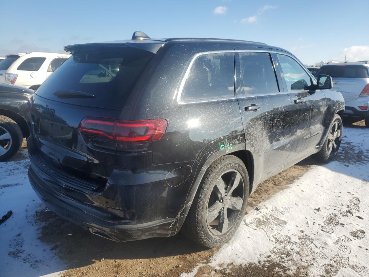 2016 Jeep Grand Cherokee VIN 1C4RJFCG5GC349390 Copart auction photo, front end / minor dent/scratches damage thumbnail 3