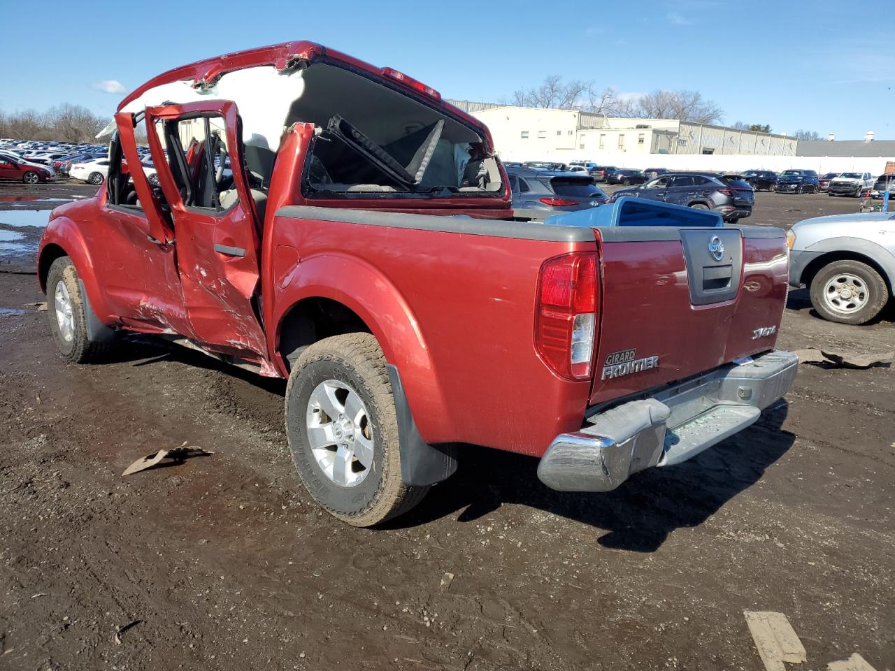 2012 Nissan Navara (Frontier) VIN 1N6AD0EV7CC427561 Copart auction photo, all over damage thumbnail 2