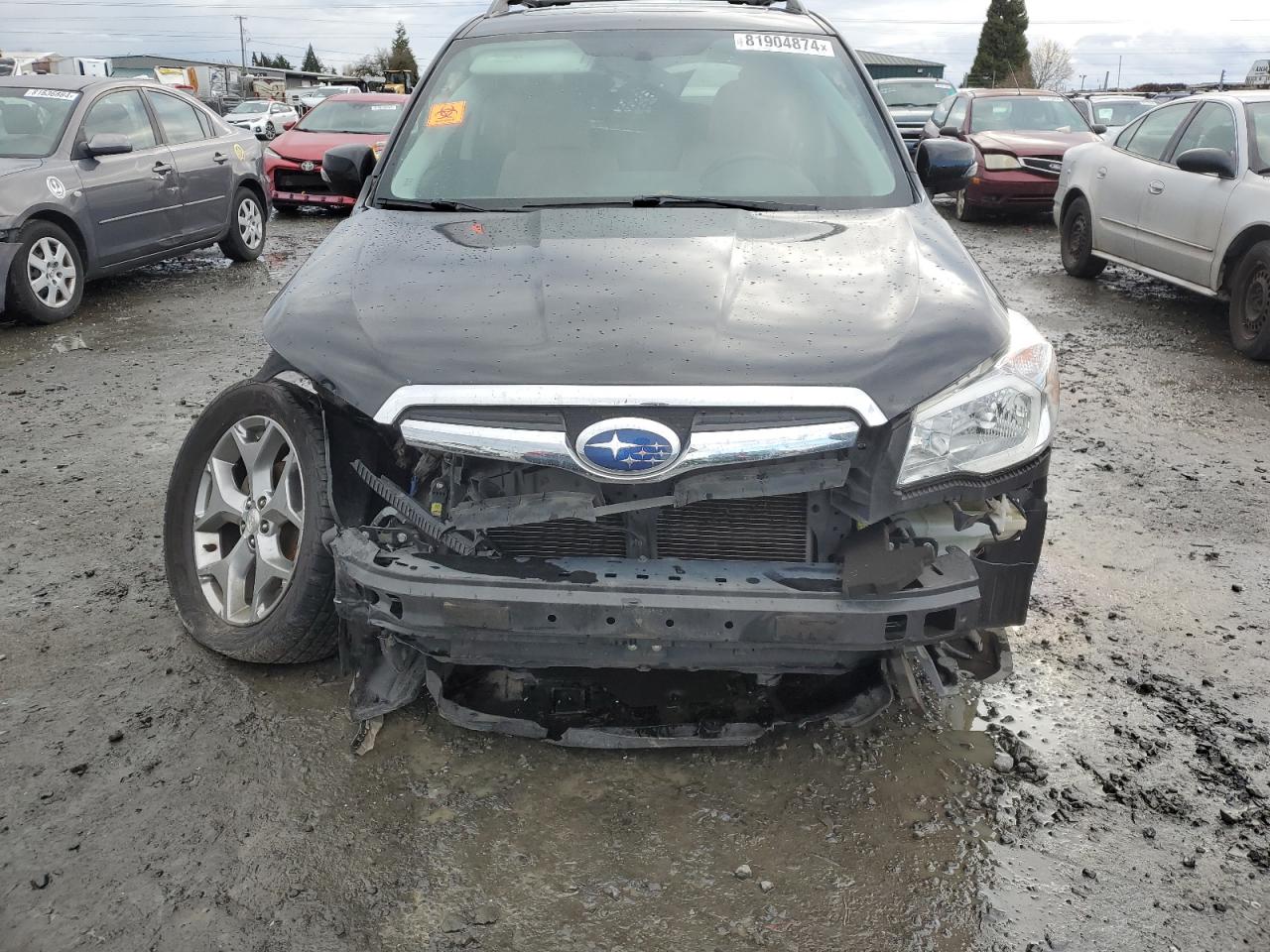 2016 Subaru Forester VIN JF2SJAVC5GH497185 Copart auction photo, front end damage thumbnail 5