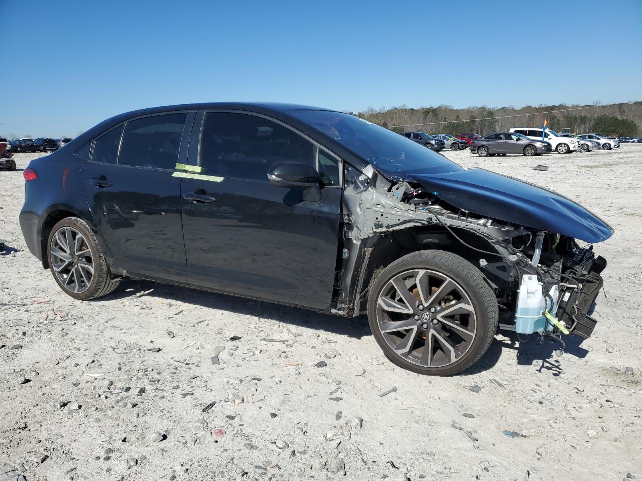 2022 Toyota Corolla VIN JTDS4MCEXNJ098791 Copart auction photo, front end damage thumbnail 4