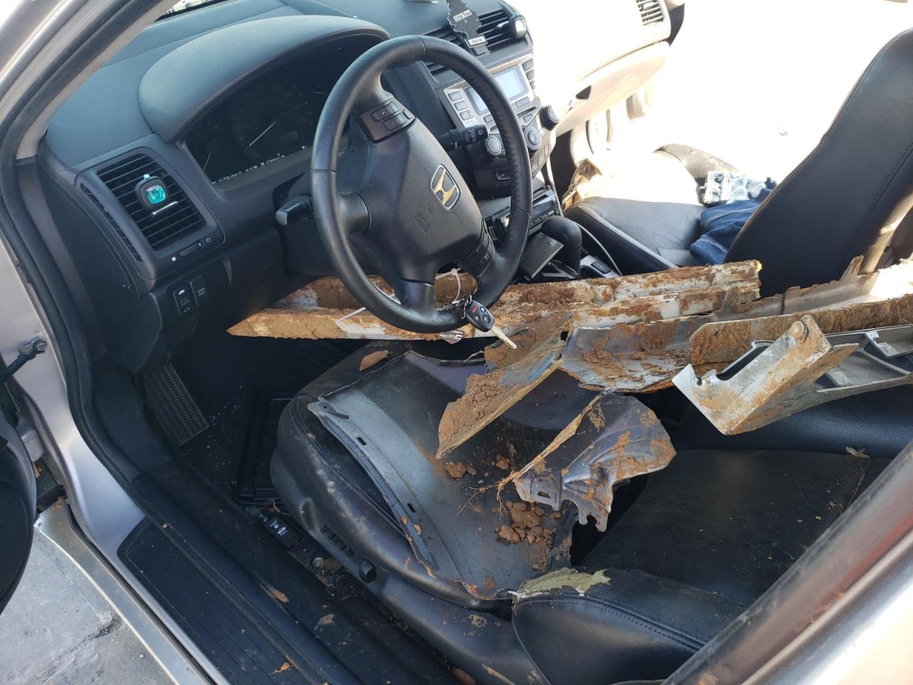 2007 Honda Accord VIN 1HGCM66527A039296 Copart auction photo, all over damage thumbnail 8