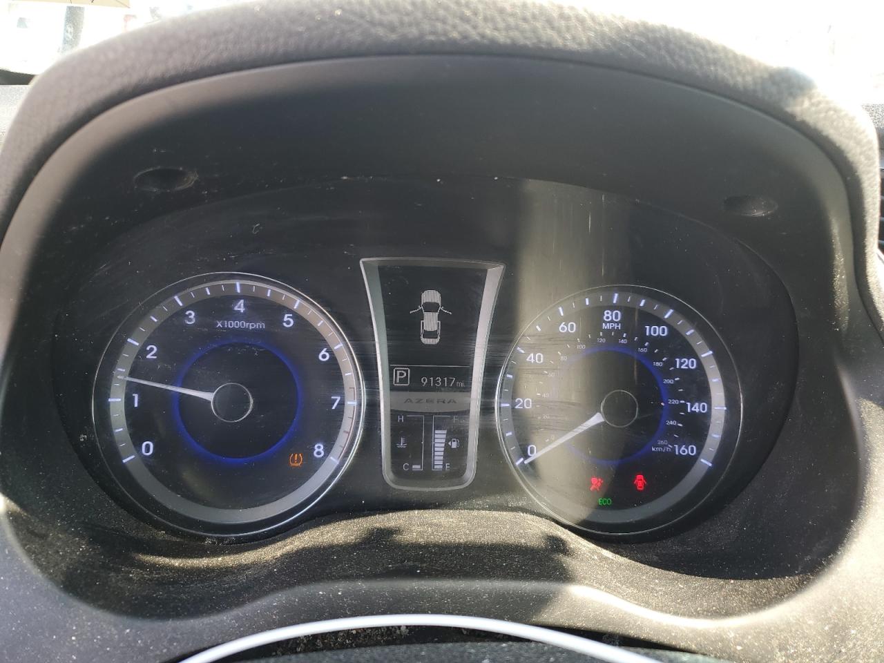 2014 Hyundai Azera VIN KMHFG4JG9EA340818 Copart auction photo, front end damage thumbnail 9