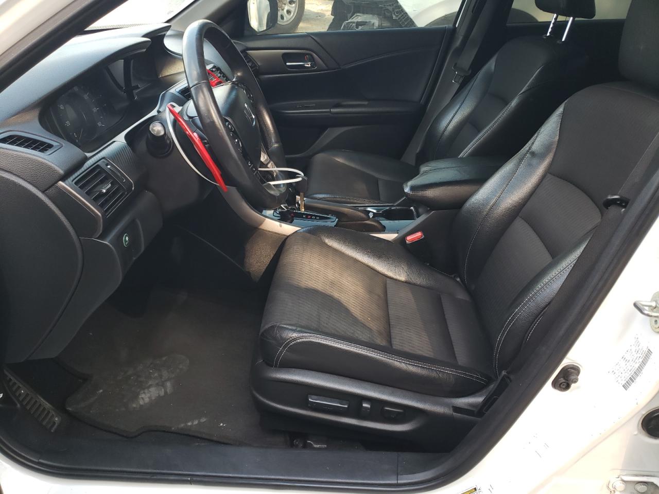 2017 Honda Accord VIN 1HGCR2F58HA066854 Copart auction photo, rear end damage thumbnail 7