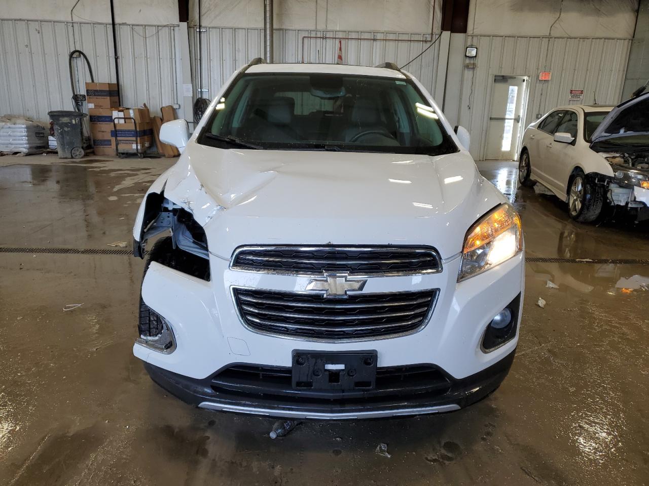 2015 Chevrolet Trax VIN 3GNCJTSB7FL240434 Copart auction photo, front end damage thumbnail 5