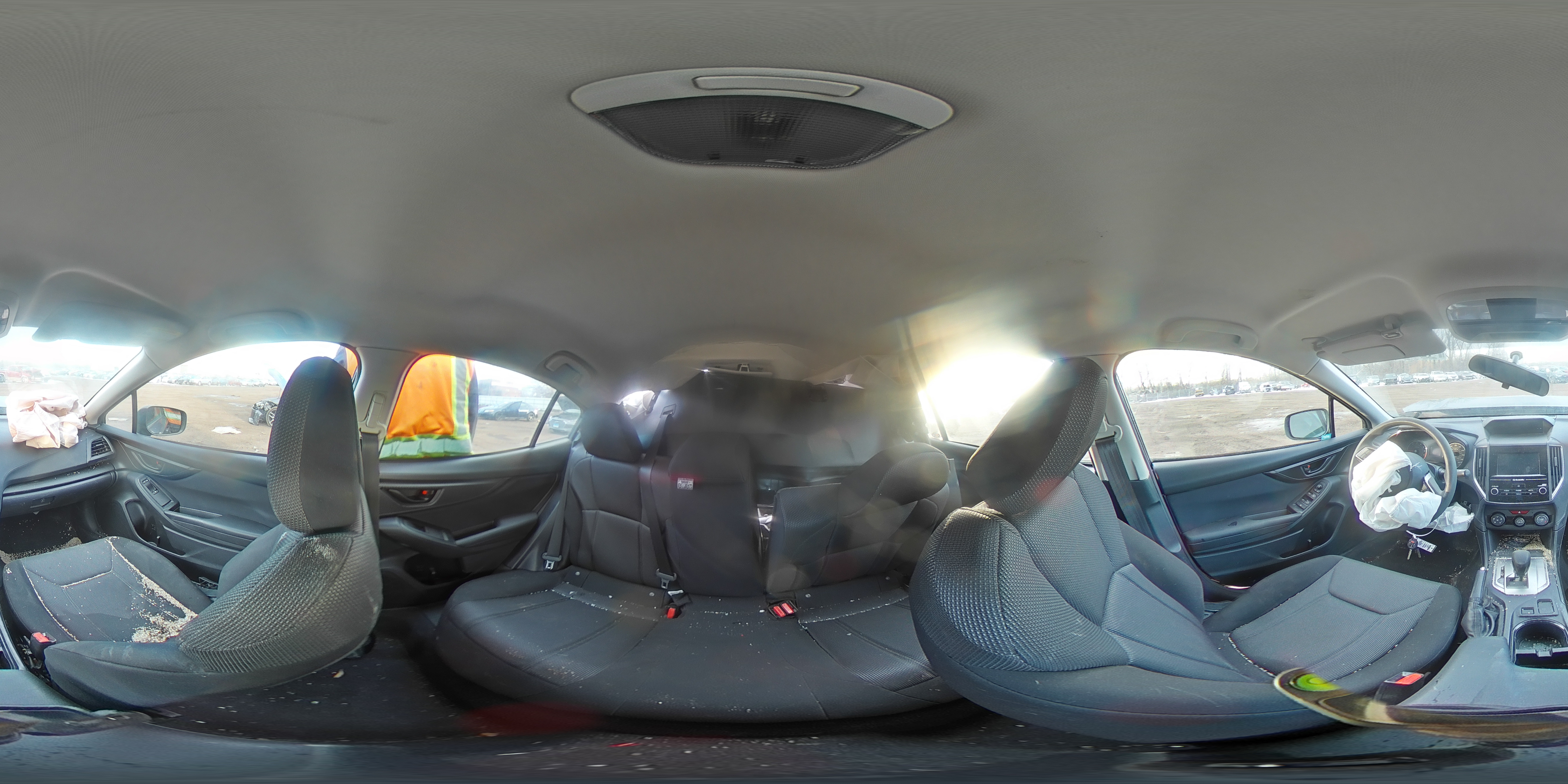 2019 Subaru Impreza VIN 4S3GKAA64K3621812 Copart auction photo, all over damage thumbnail 12