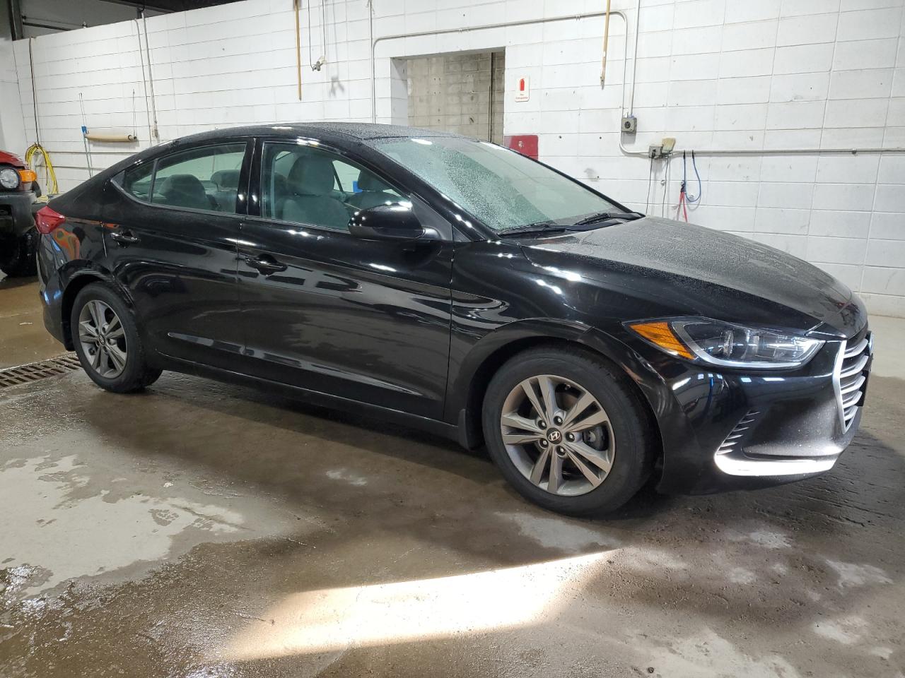 2018 Hyundai Elantra VIN 5NPD84LF1JH360271 Copart auction photo, vandalism / rear end damage thumbnail 4