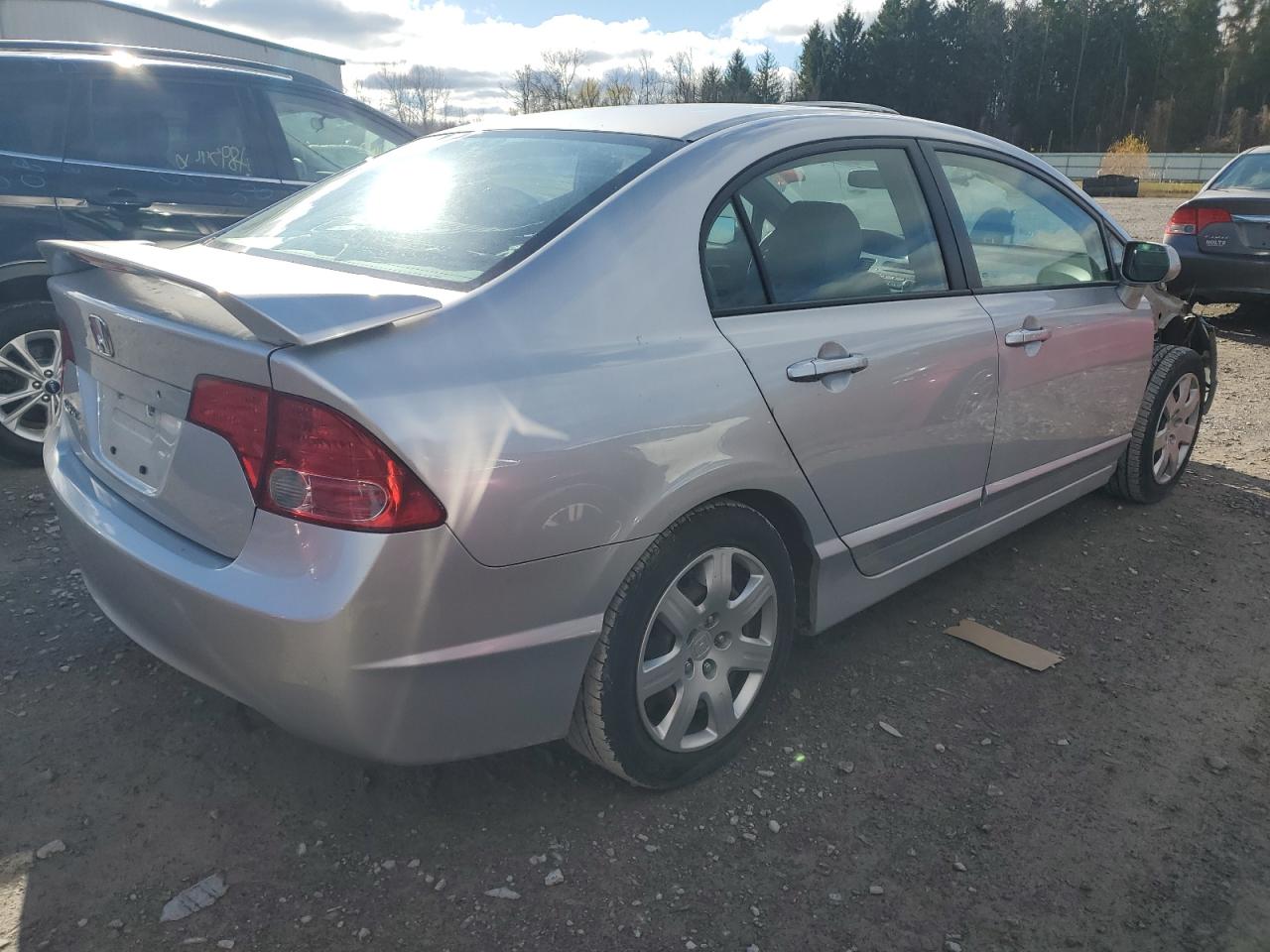 2007 Honda Civic VIN 1HGFA16517L052456 Copart auction photo, front end damage thumbnail 3