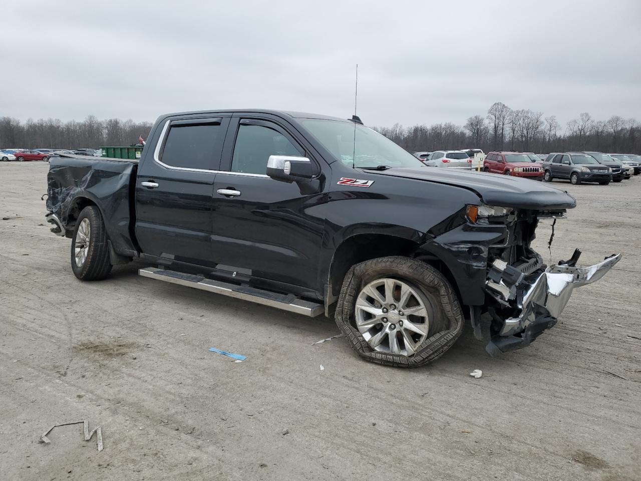 2019 Chevrolet Silverado VIN 1GCUYGED2KZ303844 Copart auction photo, front end / rear end damage thumbnail 4