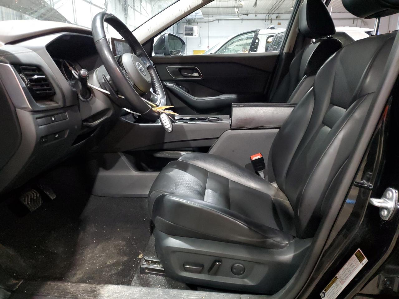 2021 Nissan Rogue VIN 5N1AT3BB2MC818101 Copart auction photo, undercarriage / front end damage thumbnail 7