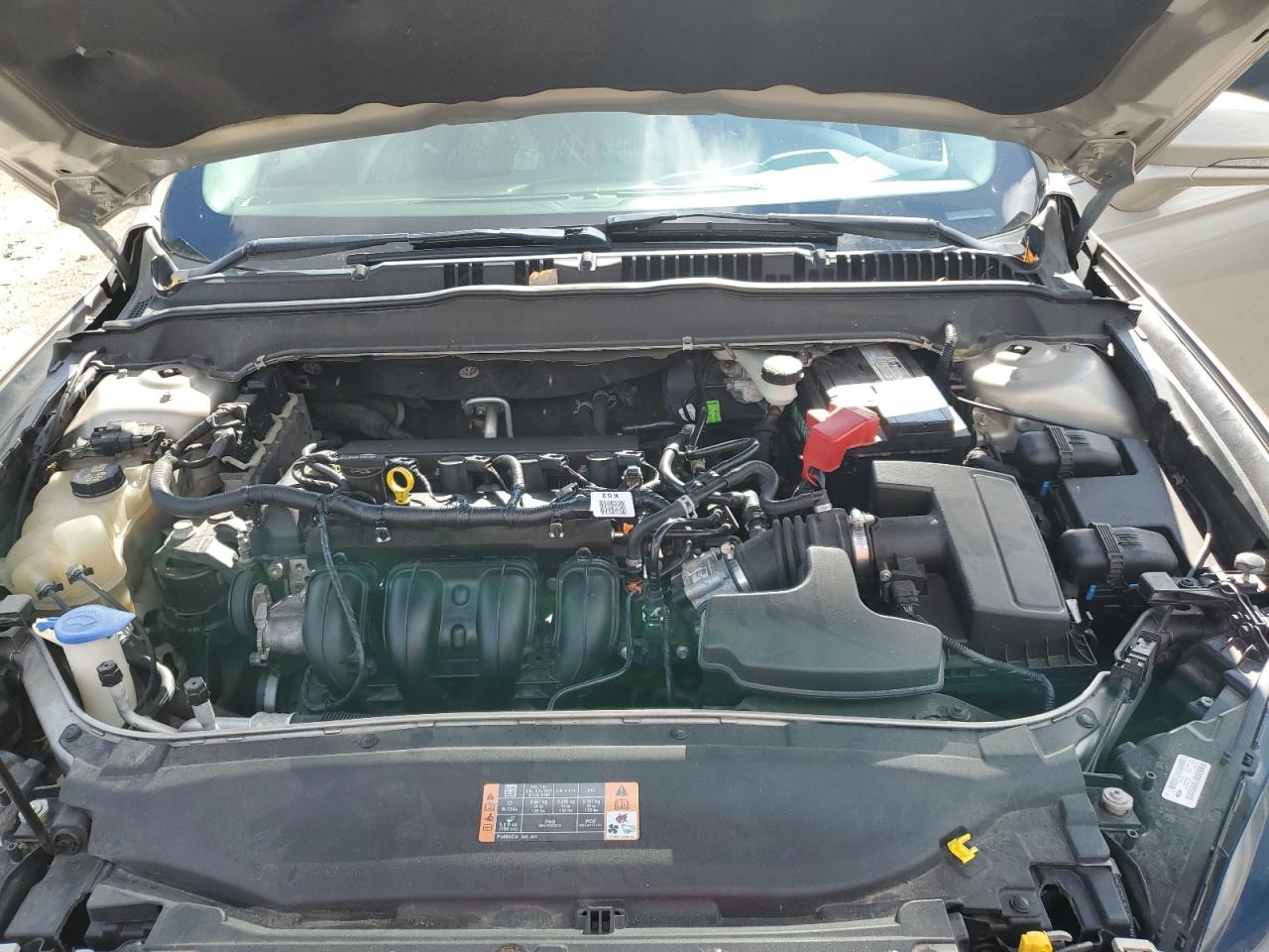 2015 Ford Fusion VIN 3FA6P0H78FR250687 Copart auction photo, side / rear end damage thumbnail 12
