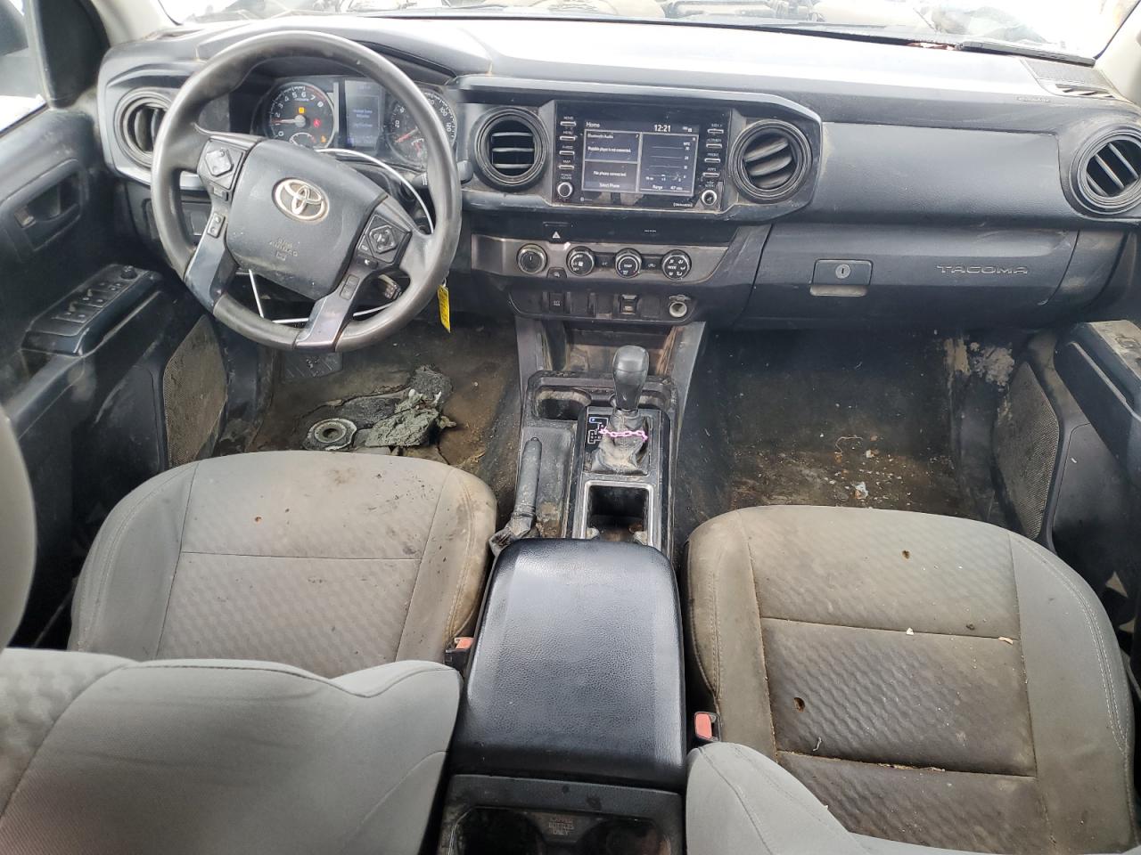 2020 Toyota Tacoma VIN 3TMCZ5AN1LM316552 Copart auction photo, front end / rear end damage thumbnail 8