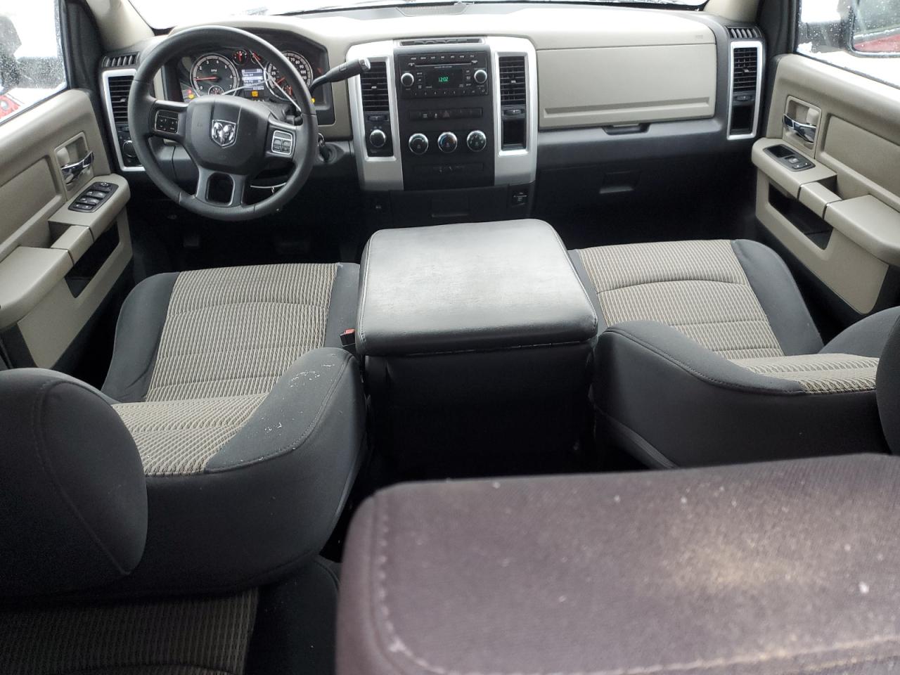 2012 Dodge RAM VIN 1C6RD7GP1CS222067 Copart auction photo, rear end / minor dent/scratches damage thumbnail 8
