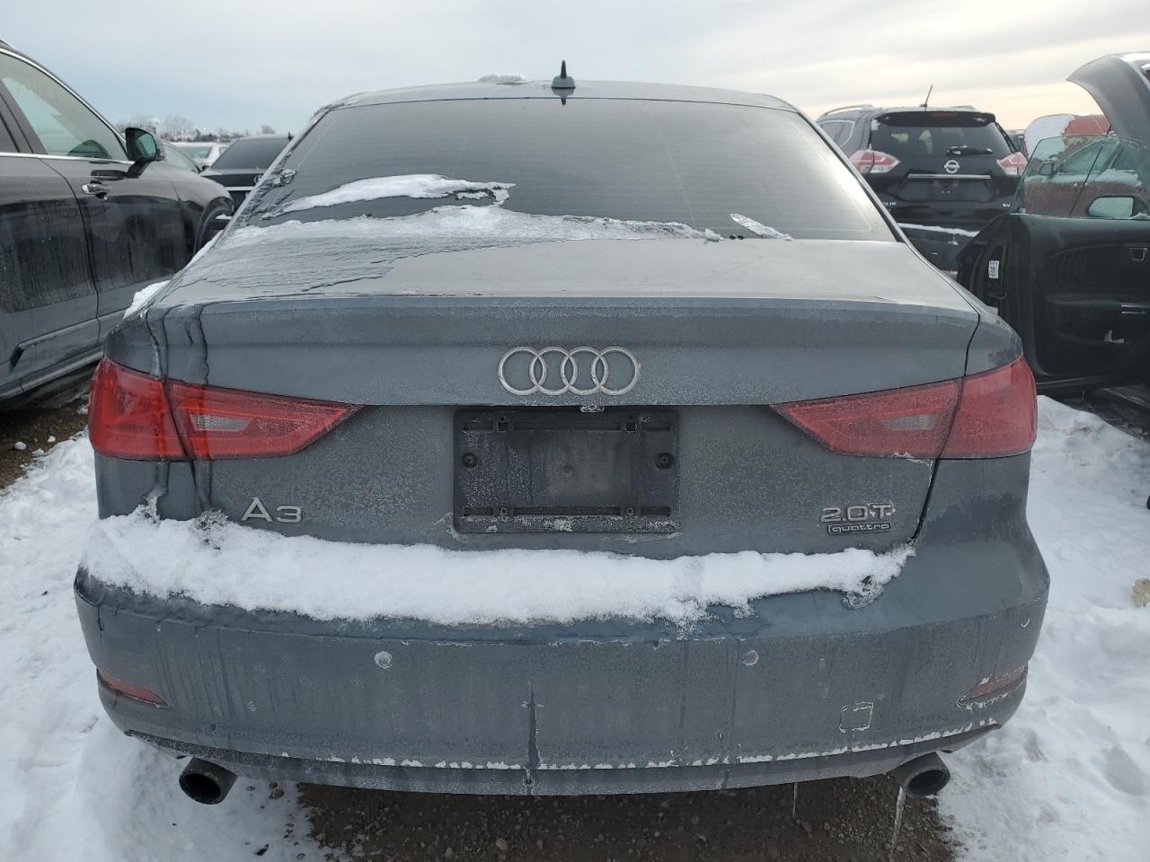 2016 Audi A3 VIN WAUB8GFF0G1029022 Copart auction photo, front end / minor dent/scratches damage thumbnail 6