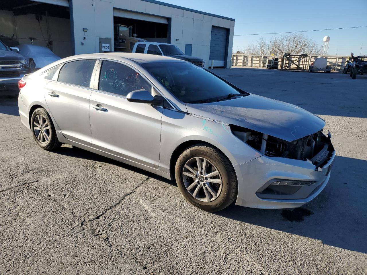 2016 Hyundai Sonata VIN 5NPE24AF0GH341356 Copart auction photo, front end damage thumbnail 4