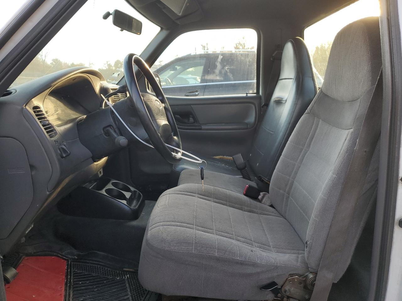 2002 Ford Ranger VIN 1FTYR10U42TA67221 Copart auction photo, side damage thumbnail 7
