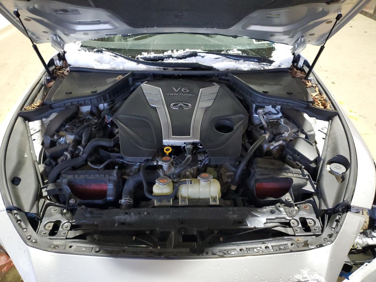 2018 Infiniti Q50 VIN JN1EV7AR8JM612103 Copart auction photo, front end / minor dent/scratches damage thumbnail 11