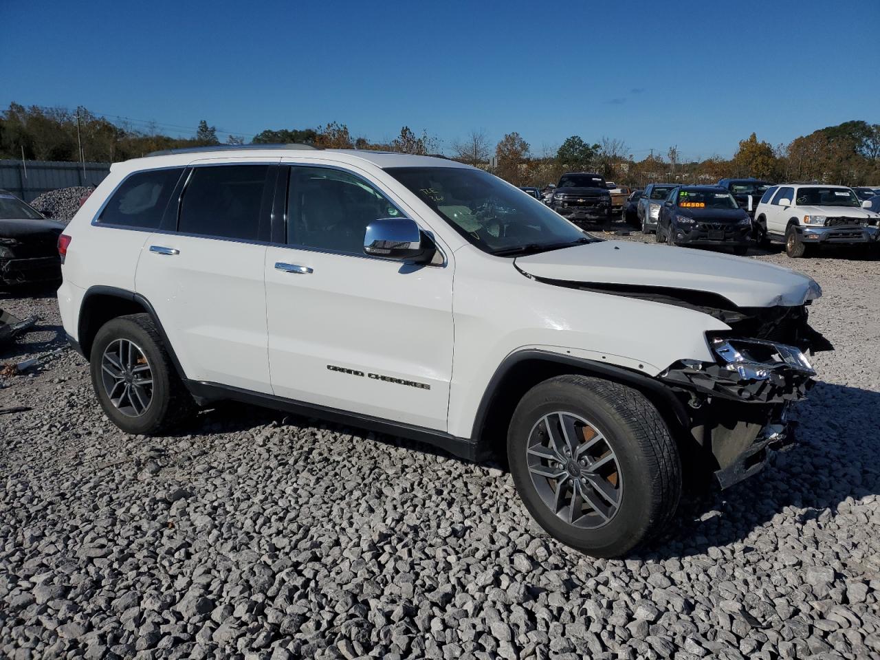 2020 Jeep Grand Cherokee VIN 1C4RJEBG1LC265797 Copart auction photo, front end damage thumbnail 4