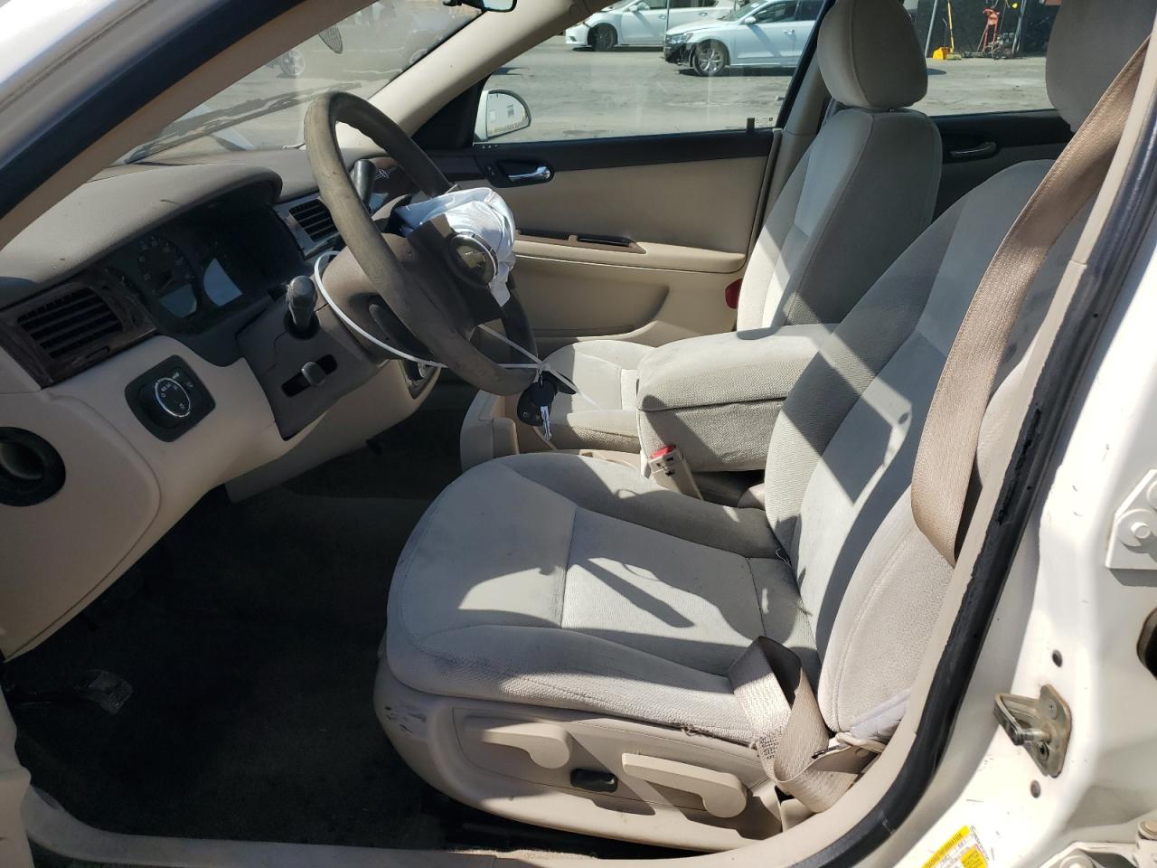 2008 Chevrolet Impala VIN 2G1WB55K181321341 Copart auction photo, front end / side damage thumbnail 7