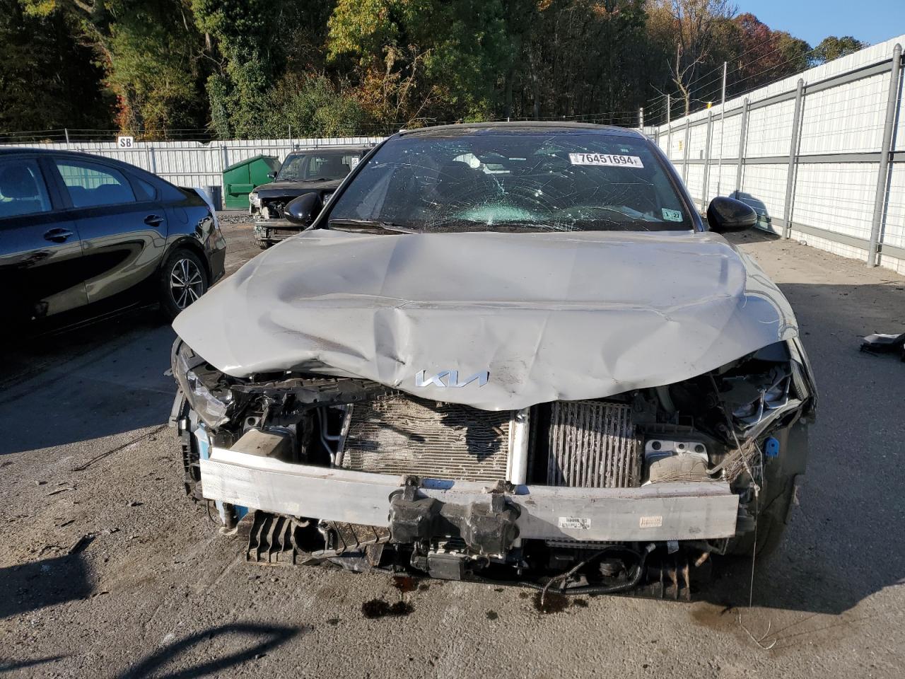 2022 KIA K5 VIN 5XXG64J25NG127983 Copart auction photo, front end / rear end damage thumbnail 5