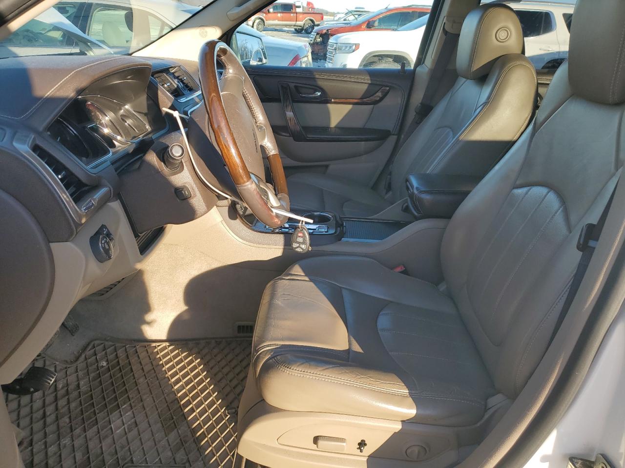 2014 GMC Acadia VIN 1GKKRTKD4EJ302803 Copart auction photo, front end damage thumbnail 7