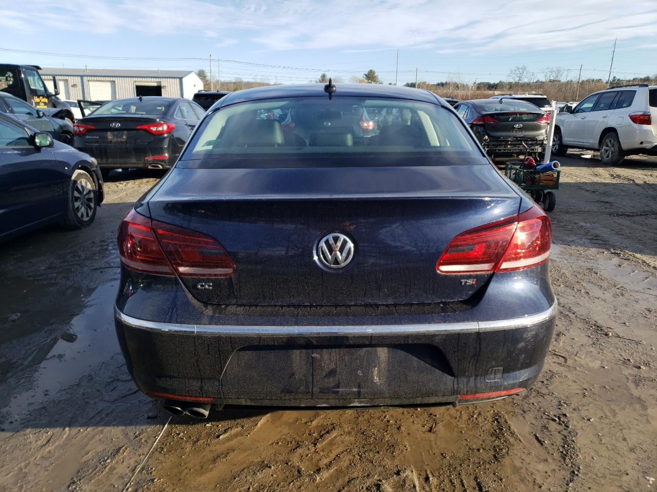 2016 Volkswagen Passat CC VIN WVWBP7AN9GE518760 Copart auction photo, front end / minor dent/scratches damage thumbnail 6
