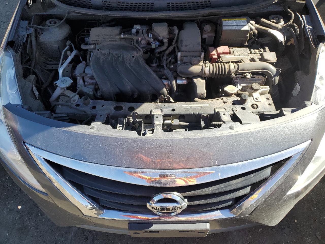 2016 Nissan Versa VIN 3N1CN7AP6GL866076 Copart auction photo, rear end damage thumbnail 11