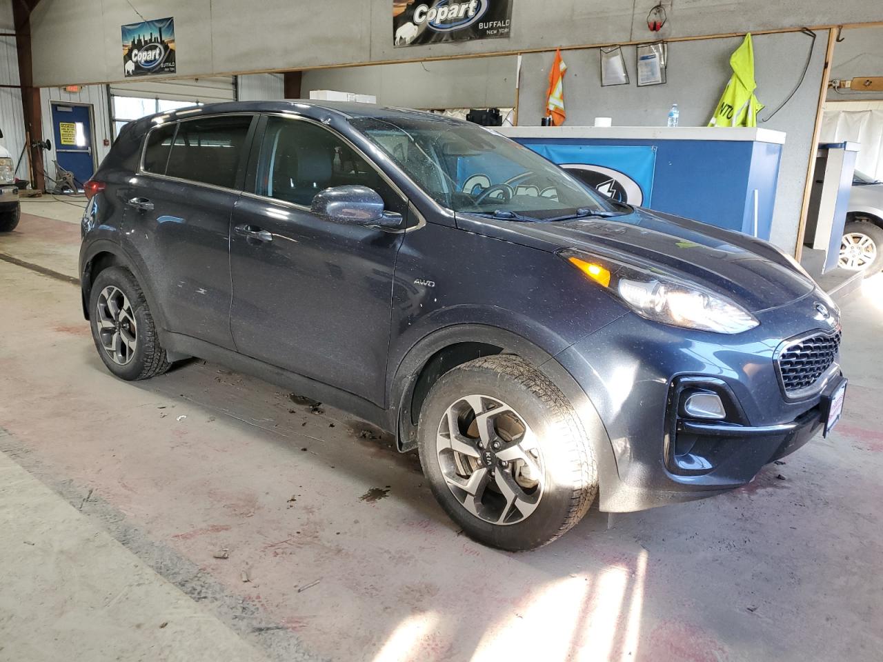 2020 KIA Sportage VIN KNDPMCAC4L7816928 Copart auction photo, minor dent/scratches damage thumbnail 4