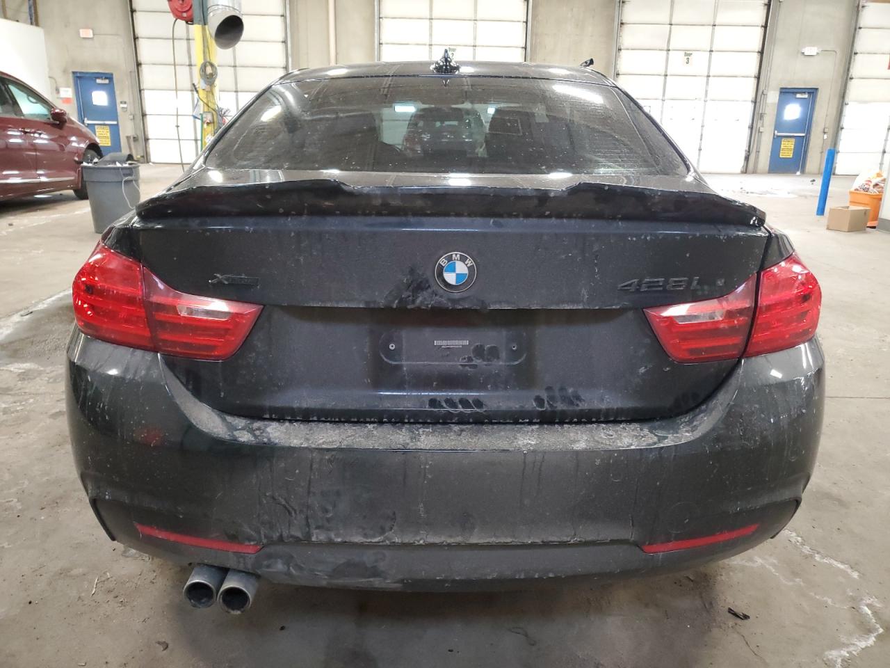 2015 BMW 4er VIN WBA3N9C56FK246152 Copart auction photo, side / rear end damage thumbnail 6