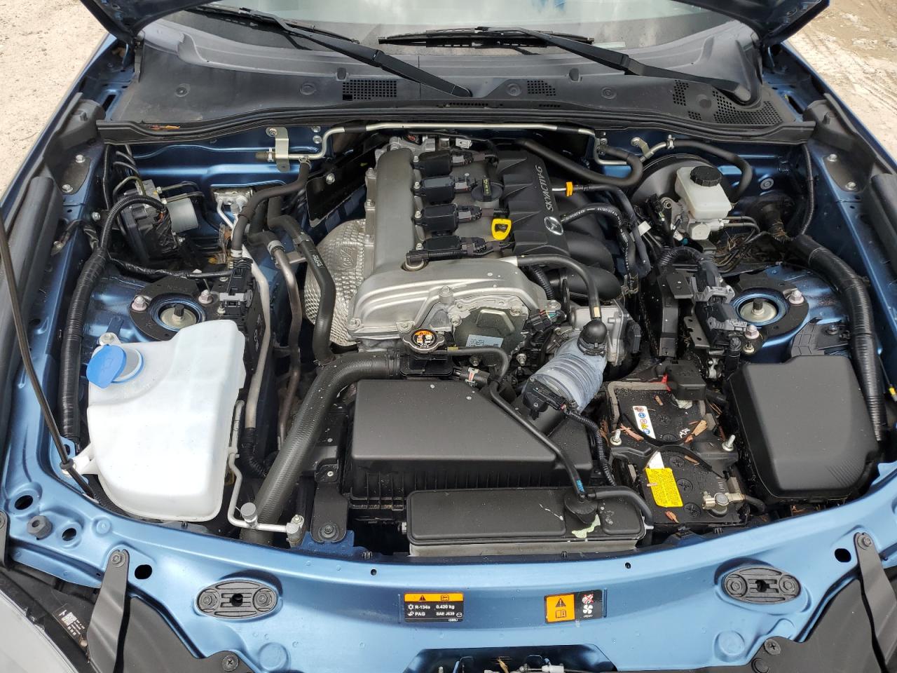 2020 Mazda MX-5 VIN JM1NDAD79L0418469 Copart auction photo, water/flood damage thumbnail 11
