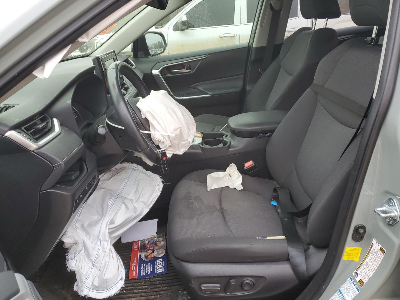 2019 Toyota RAV 4 VIN JTMRWRFV0KD011136 Copart auction photo, front end / mechanical damage thumbnail 7