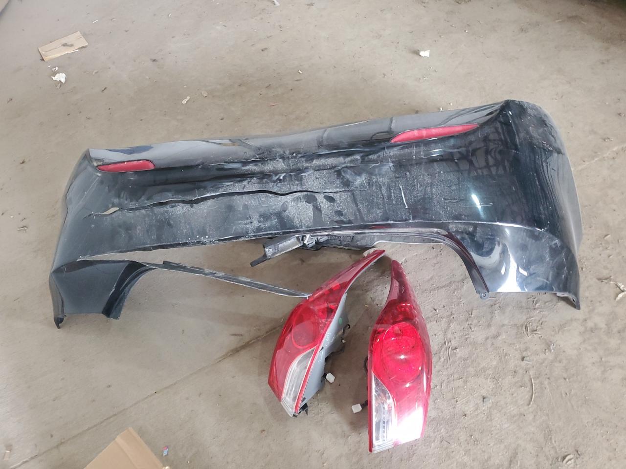 2012 Hyundai Elantra VIN 5NPDH4AE1CH092366 Copart auction photo, rear end / all over damage thumbnail 12
