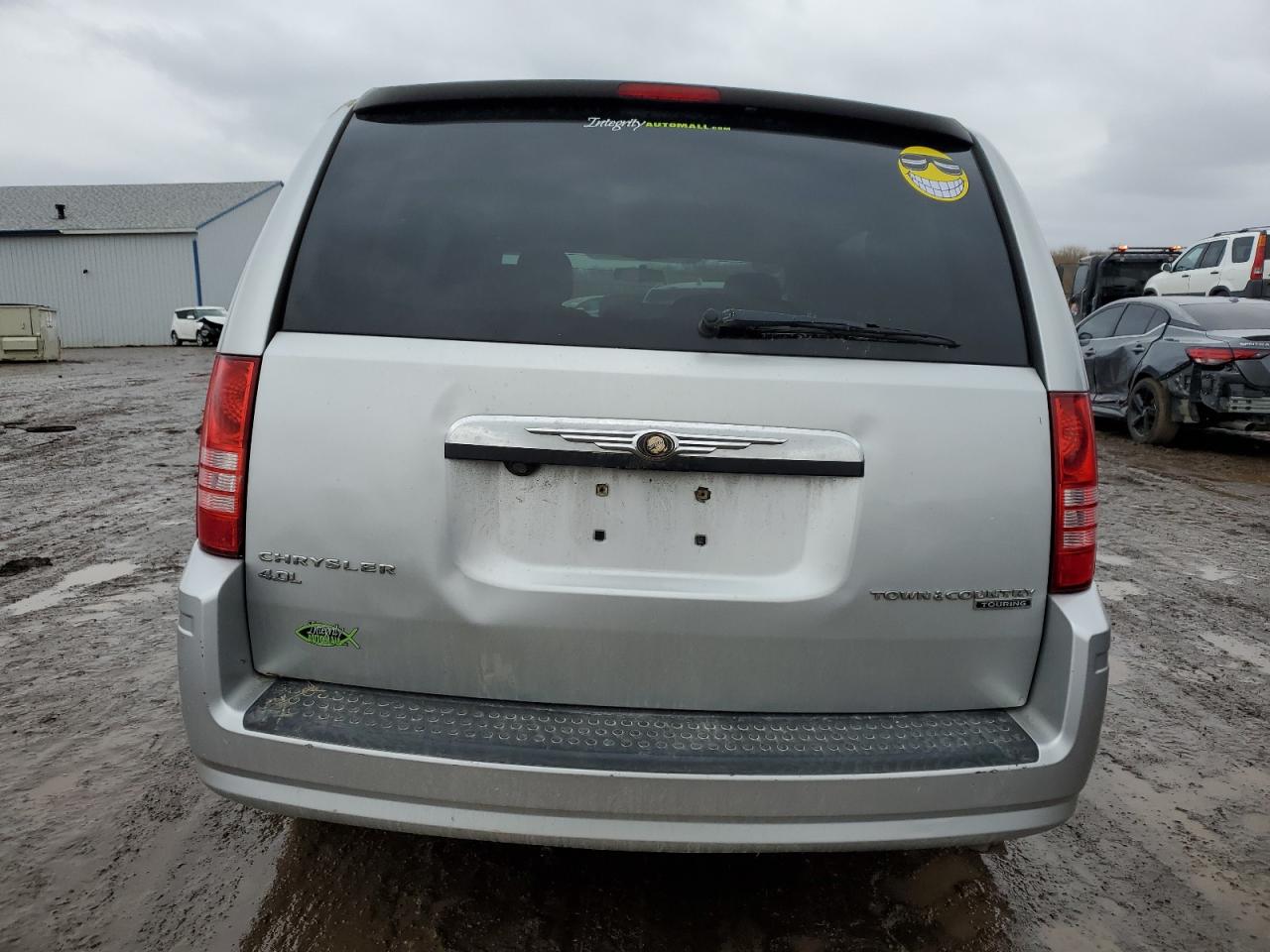 2010 Chrysler Town & Country VIN 2A4RR8DX9AR339229 Copart auction photo, front end / side damage thumbnail 6