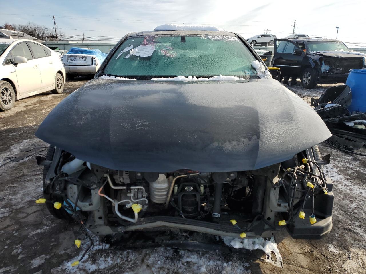 2016 Honda Accord VIN 1HGCT2A81GA002463 Copart auction photo, front end / rejected repair damage thumbnail 5