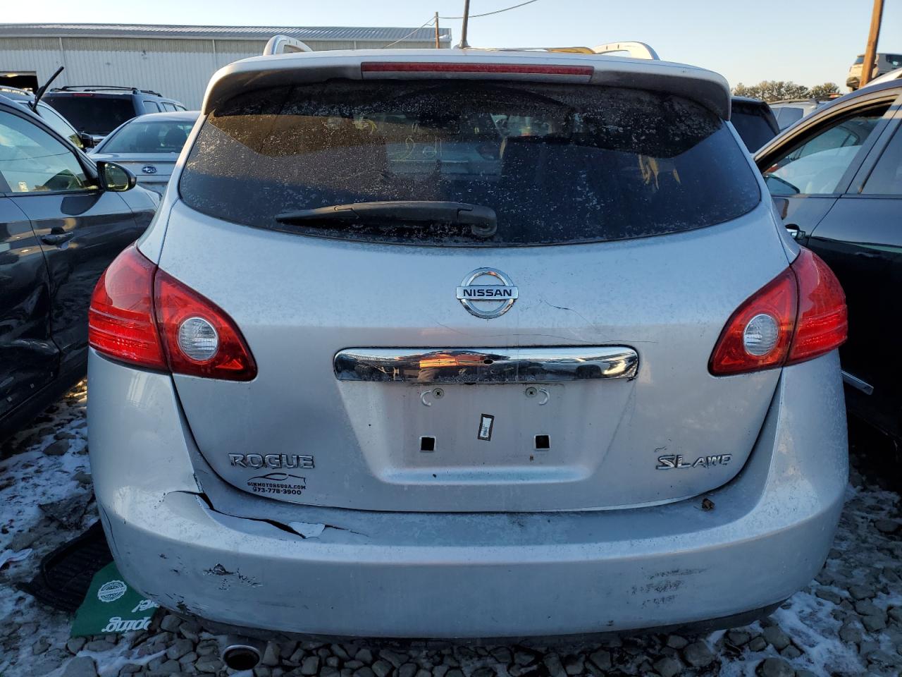 2013 Nissan Rogue VIN JN8AS5MV9DW618488 Copart auction photo, front end / side damage thumbnail 6