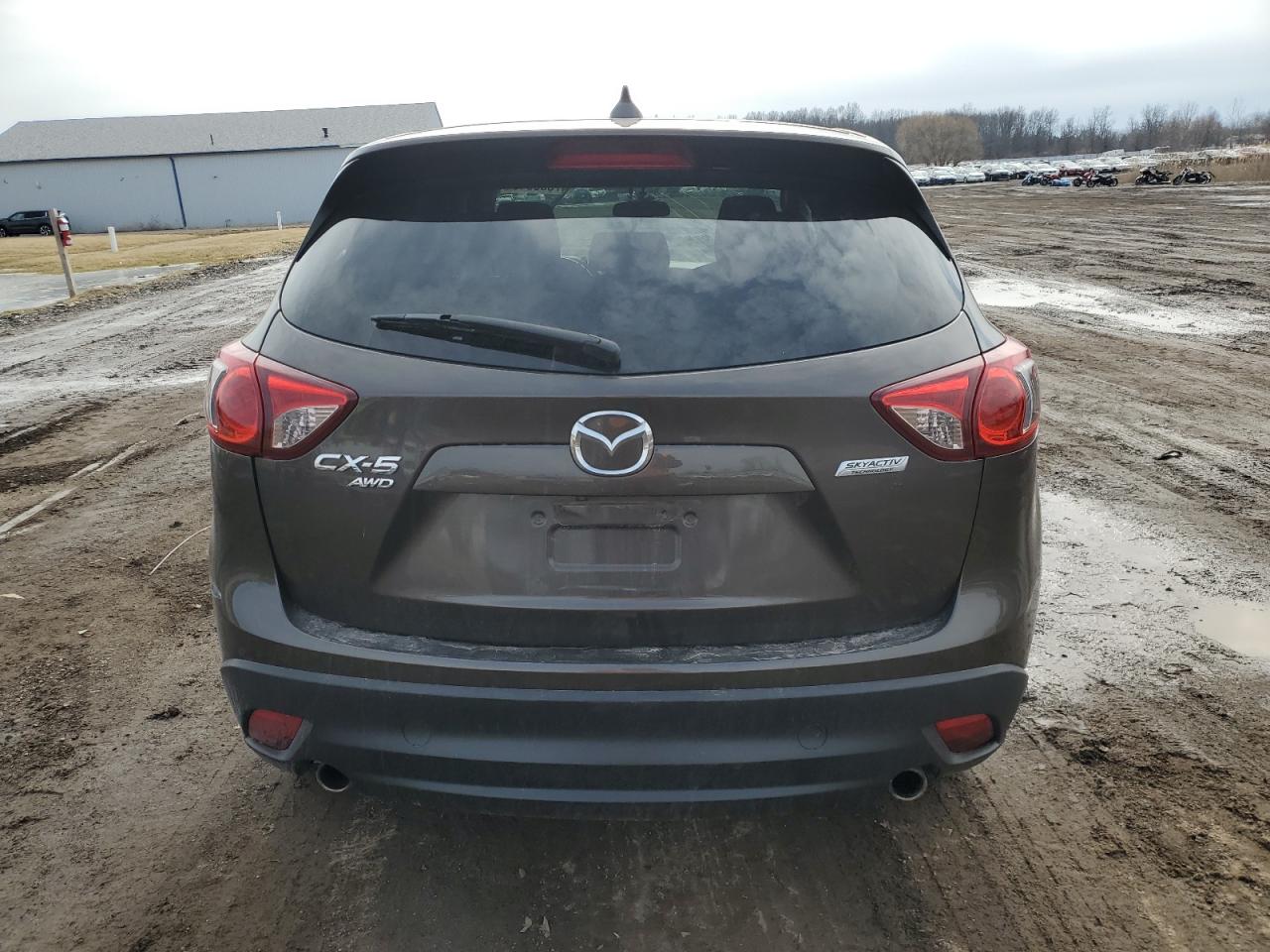 2016 Mazda CX-5 VIN JM3KE4CY0G0784765 Copart auction photo, front end / side damage thumbnail 6