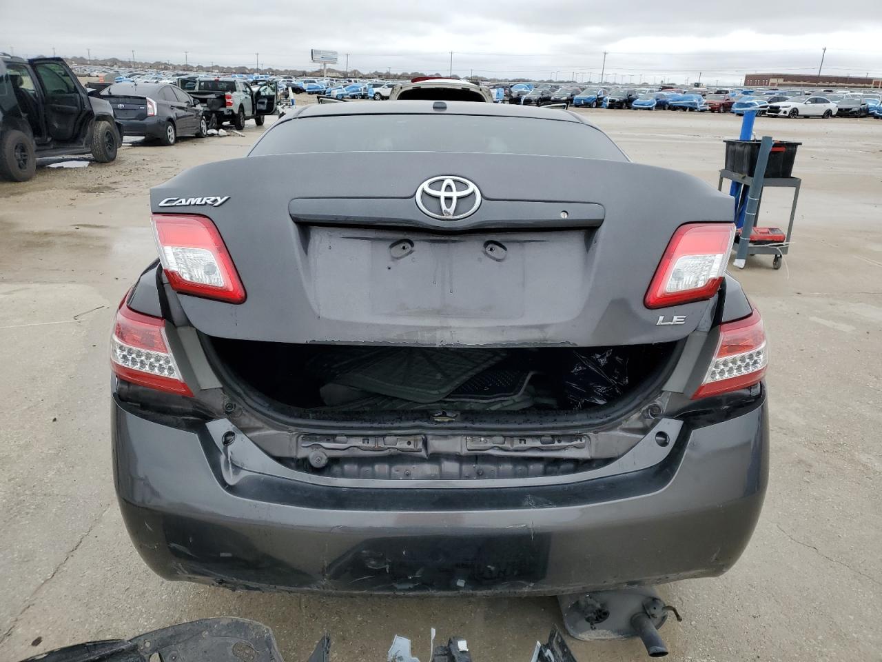 2011 Toyota Camry VIN 4T4BF3EK0BR210047 Copart auction photo, rear end damage thumbnail 6