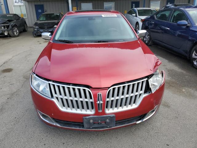 2011 Lincoln MKZ VIN 3LNDL2L37BR775842 Copart auction photo, front end damage thumbnail 5