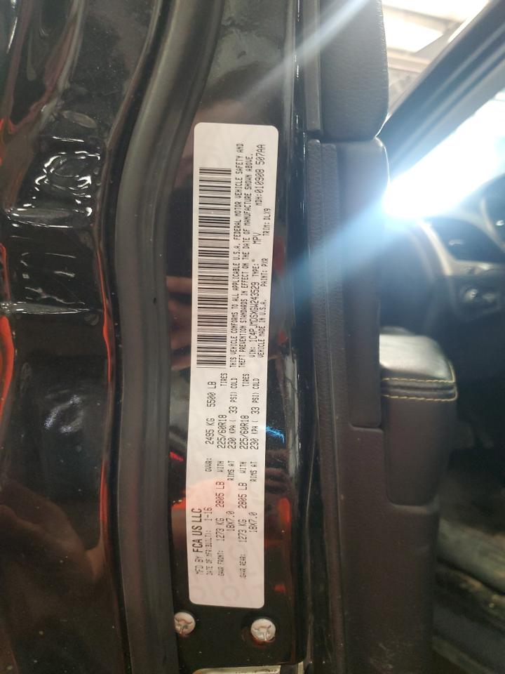 2016 Jeep Grand Cherokee VIN 1C4PJMDSXGW243529 Copart auction photo, front end damage thumbnail 15