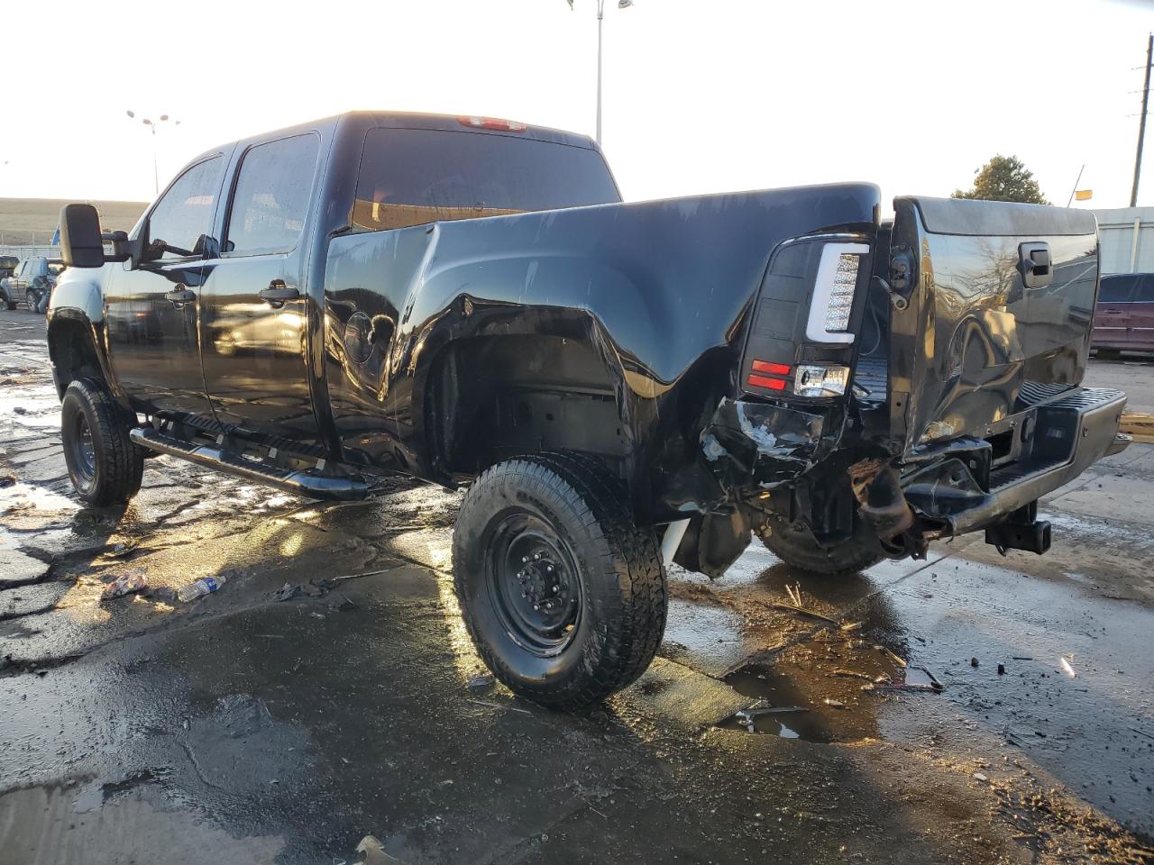 2009 GMC Sierra VIN 1GTHK53679F147324 Copart auction photo, rear end damage thumbnail 2