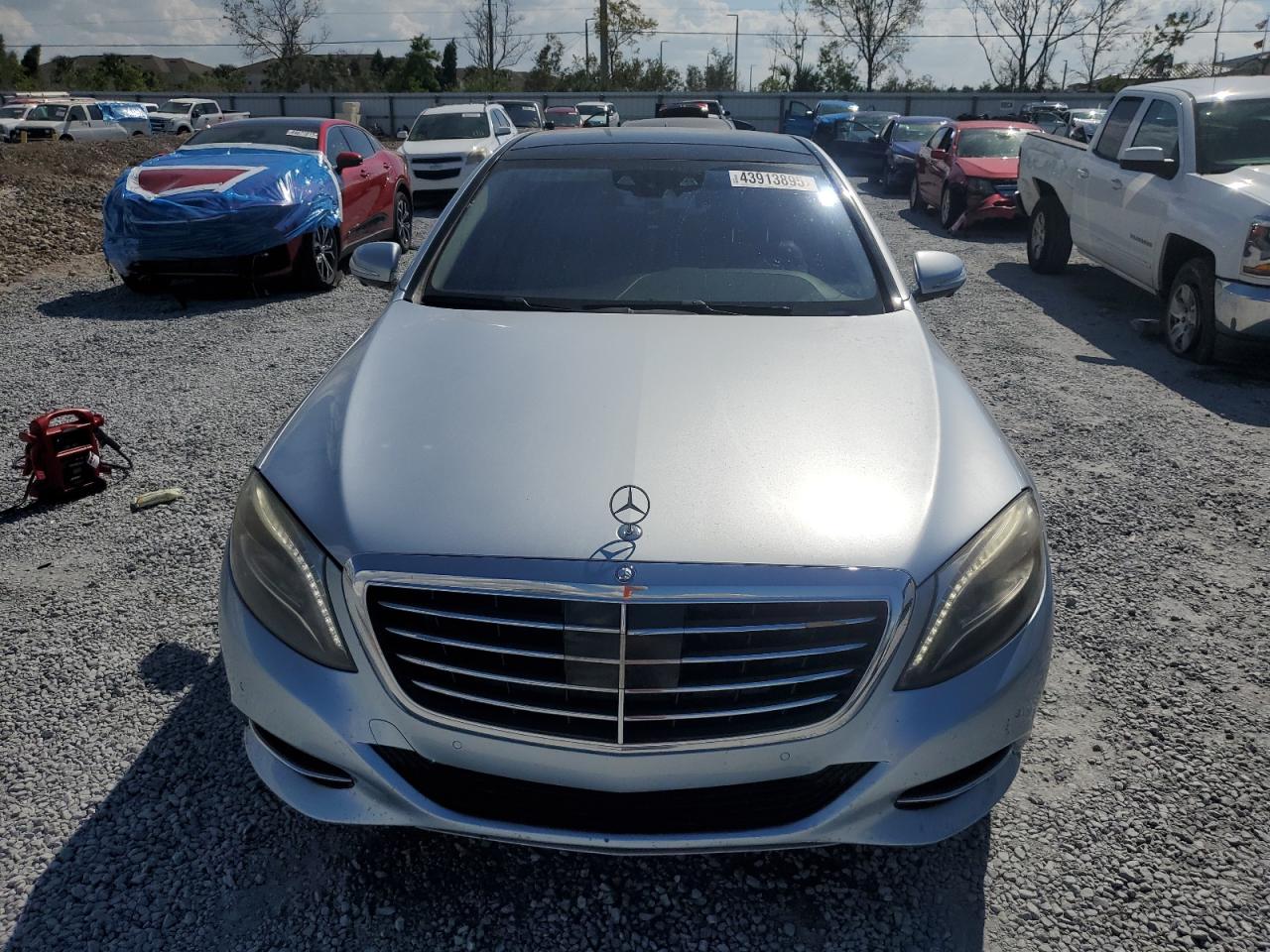 2015 Mercedes-Benz S-klasse VIN WDDUG8CBXFA130482 Copart auction photo, water/flood damage thumbnail 5