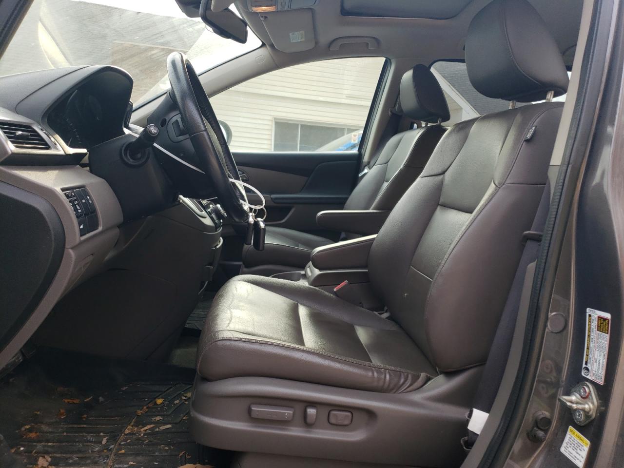 2014 Honda Odyssey VIN 5FNRL5H62EB127927 Copart auction photo, rear end damage thumbnail 7