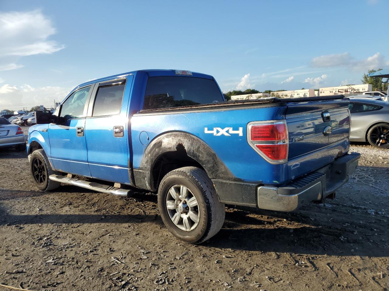 2010 Ford F-150 VIN 1FTEW1E81AFB39450 Copart auction photo, front end / side damage thumbnail 2