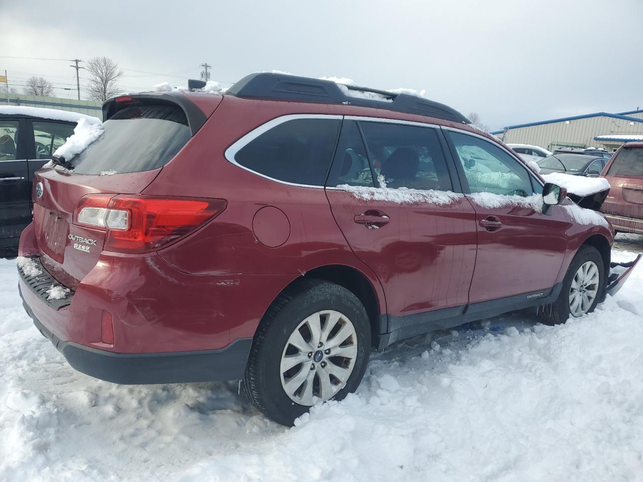 2017 Subaru Outback VIN 4S4BSACC6H3352343 Copart auction photo, front end damage thumbnail 3